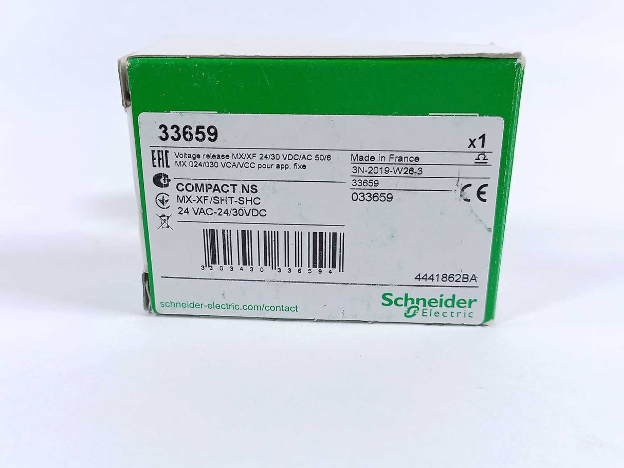 Schneider Electric 33659 Standard Opening Voltage Release MX, ComPacT