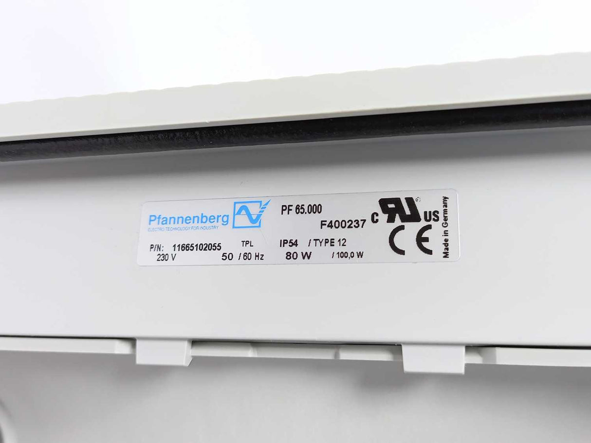 Pfannenberg 11665102055 PF 65.000 Filterfan 50/60Hz