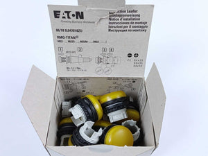 Eaton M22-L-Y Indicator Light, Flush Yellow, Batch of 10 pcs.