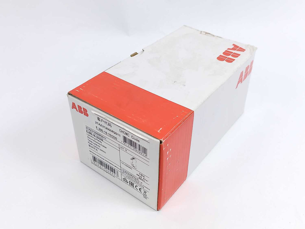 ABB 2TAZ312000R2011 E290-16-10/230 Electromechanical Latching Relay, Batch of 10