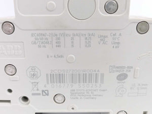 ABB 2CDS 272 001 R0044 S202M-C4 Miniature Circuit Breaker, Batch of 4 pcs.