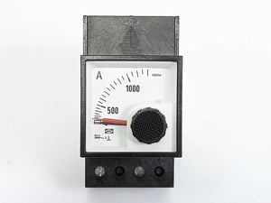 Deif B45-x Meter for DIN Rail. Range 0-1200A