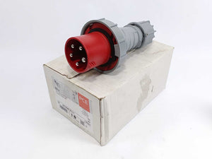 PCE 035-6 CEE-plug 63A 5p 6h IP67. Box of 2 pcs.
