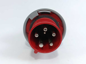 PCE 035-6 CEE-plug 63A 5p 6h IP67. Box of 2 pcs.