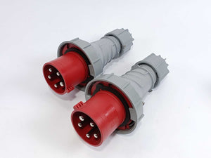 PCE 035-6 CEE-plug 63A 5p 6h IP67. Box of 2 pcs.