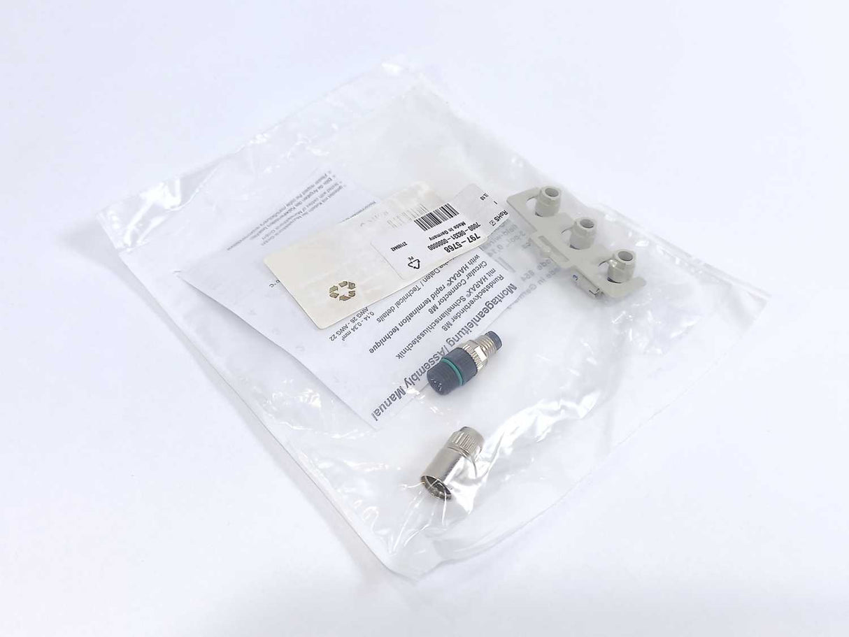 MURR Elektronik 7000-08331-0000000 Industrial Circular Connector, 3-Pole