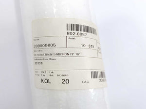 Filtec Vandteknik PPF-5-10 FILTERS Water Filter Cartridge Batch 10 pcs.