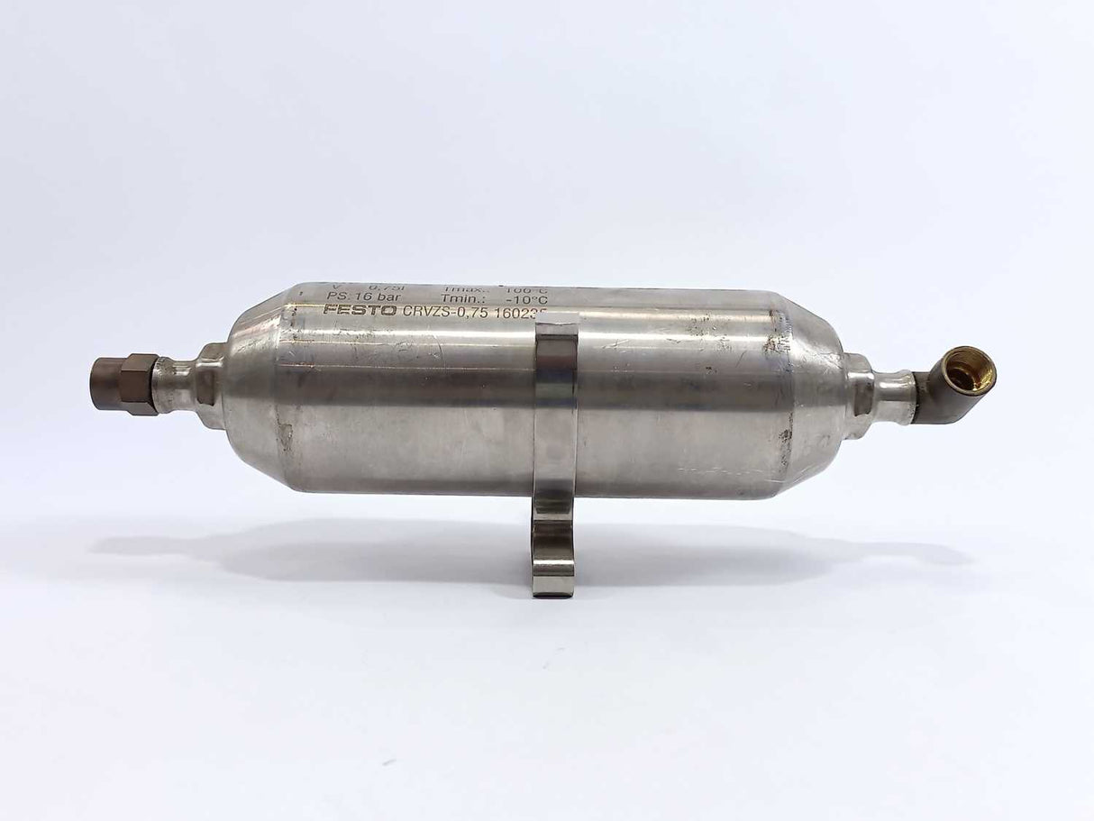 Festo CRVZS-0,75 160235 Air Reservoir High-Alloy Stainless Steel
