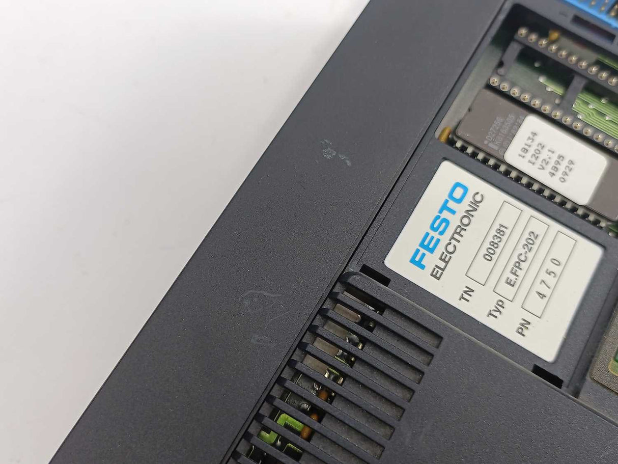 Festo 008381 E.FPC-202 Programmable Logic Controller Unit with 25 keys