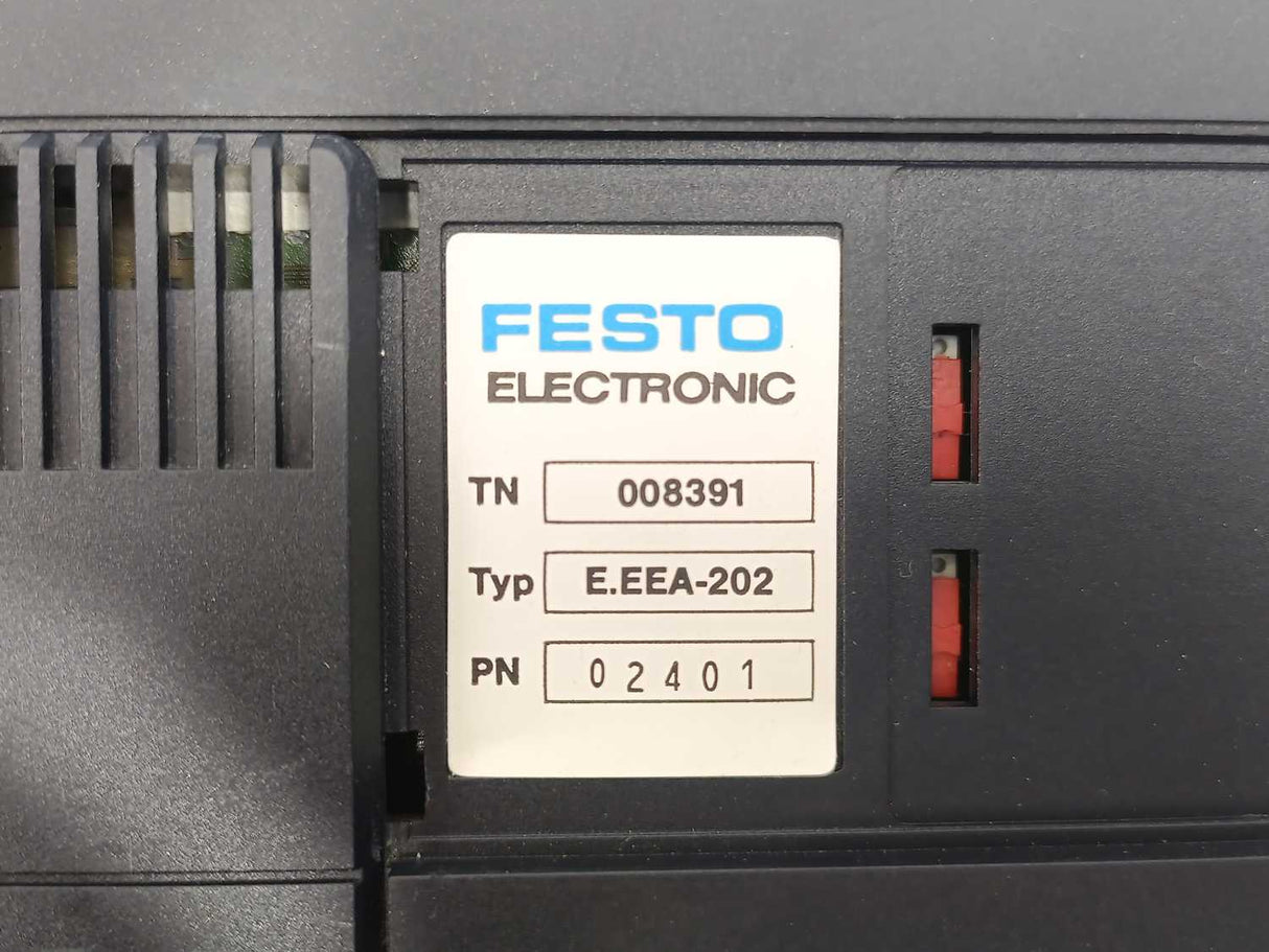 Festo 008391 E.EEA-202 Programmable Logic Controller