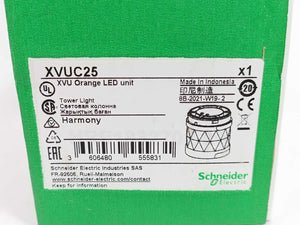 Schneider Electric XVUC25 XVU Orange LED unit Tower Light Batch 2 pcs.