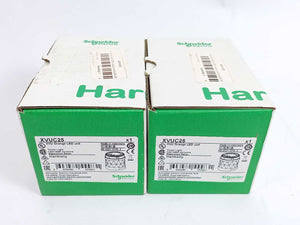 Schneider Electric XVUC25 XVU Orange LED unit Tower Light Batch 2 pcs.