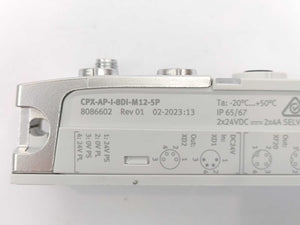 Festo 8086602 CPX-AP-I-8DI-M12-5P Digital Input Module