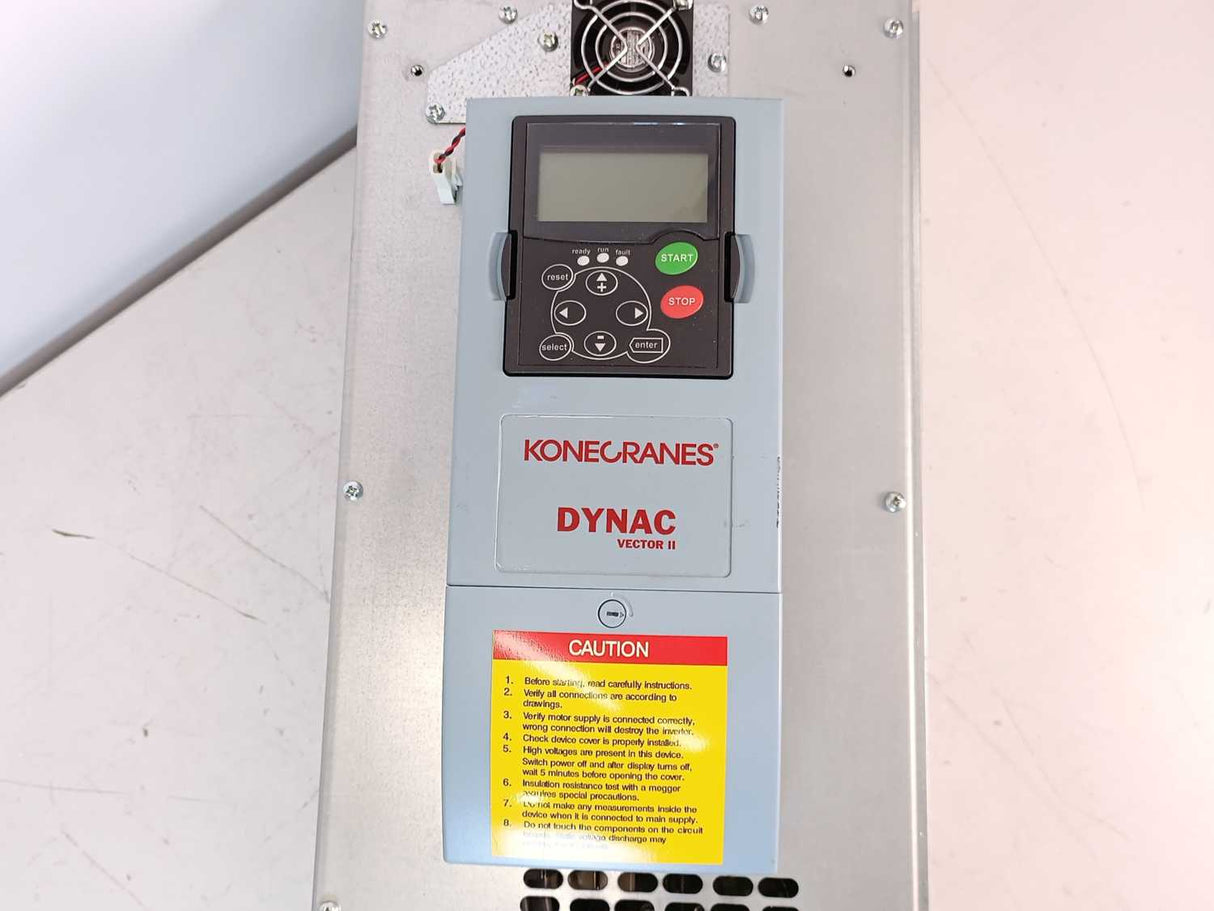 Konecranes D2V037NF1024 DYNAC VECTOR II Power Conversion Equipment 500V 50/60Hz