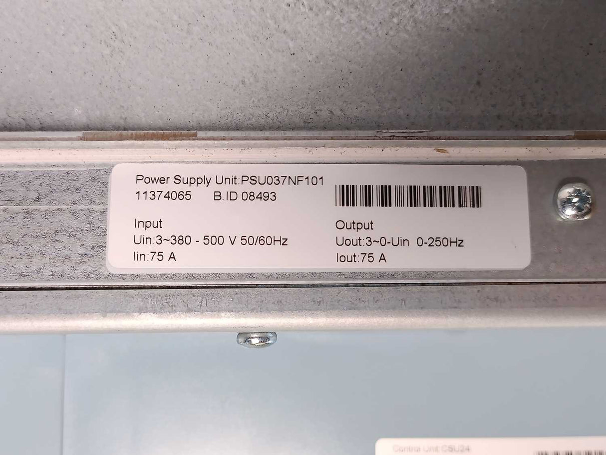 Konecranes D2V037NF1024 DYNAC VECTOR II Power Conversion Equipment 500V 50/60Hz