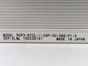 IAI RCP2-RTCL-I-28P-20-360-P1-S ROBO Rotary Actuator