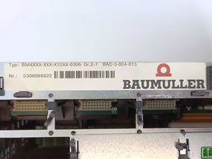 Baumüller BM4433-ZI2-01205-0306 Servo Drive w/ BM4XXX-XXX-X12XX-0306 Gr. 2-7