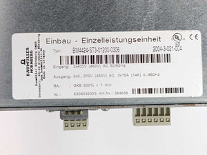 Baumüller BM4424-ST3-01200-0306 Servo Drive w/ BM4XXX-XXX-X12XX-0306 Gr.2-7