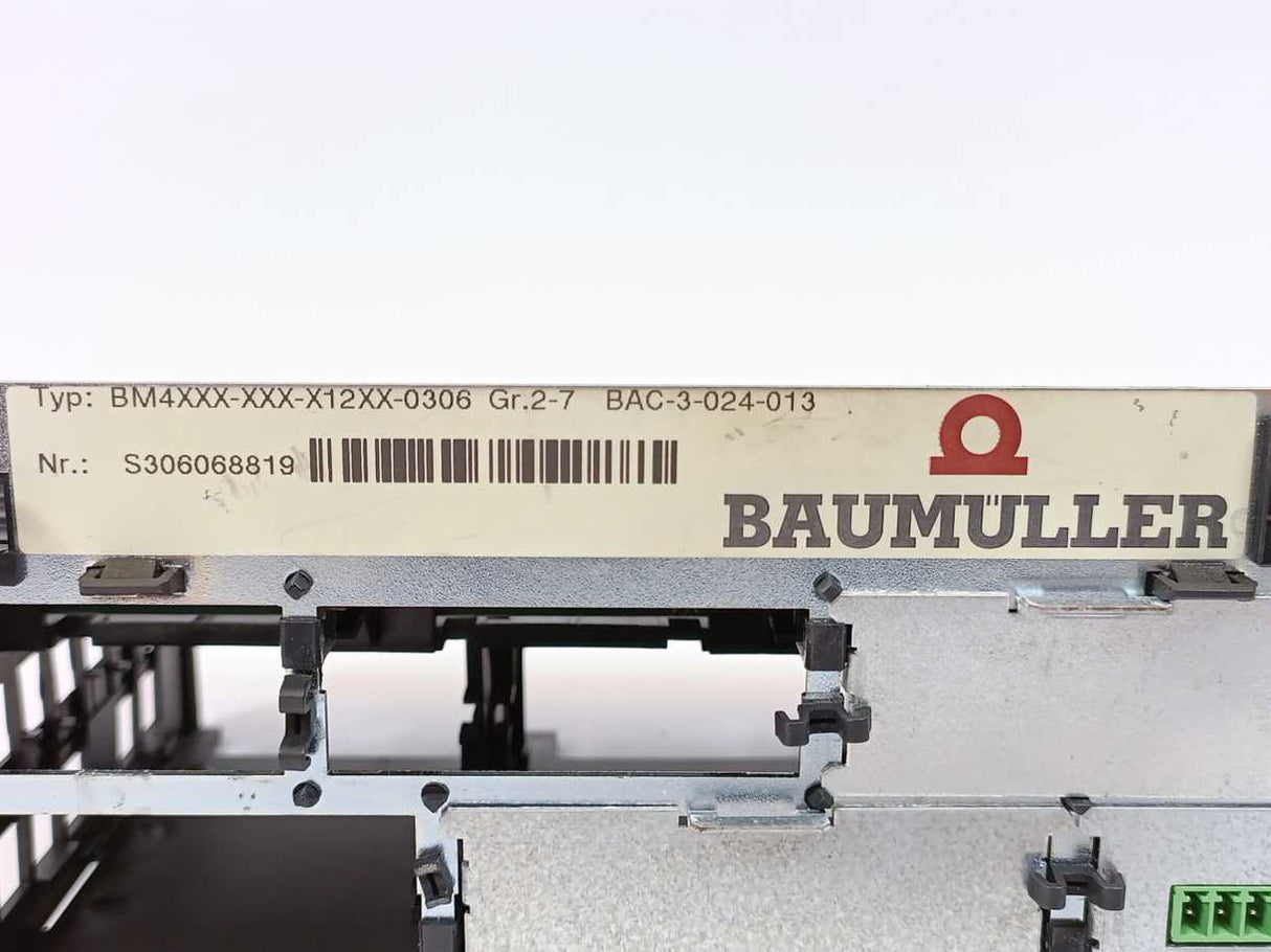 Baumüller BM4XXX-XXX-X12XX-0306 Gr.2-7 Modular Servo Controller
