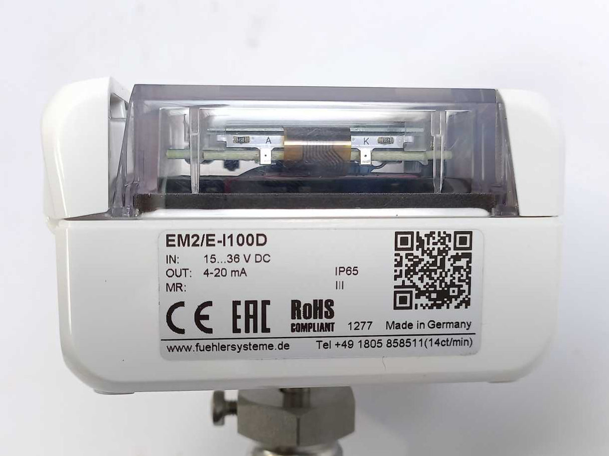 FuehlerSysteme EM2/E-I100D Screw-In Temperature Transducer