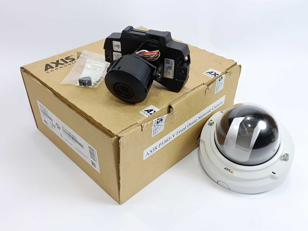 Axis Communications 0586-001 AXIS P3365-V Fixed Dome Network Camera