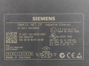 Siemens 6GK7443-1GX20-0XE0 SIMATIC NET Communication Processor CP 443-1