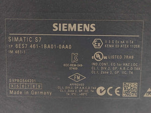 Siemens 6ES7461-1BA01-0AA0 Interface Module Receiver IM 461-1