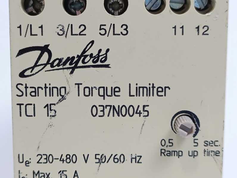 Danfoss 037N0045 TCI15 Starting Torque Limiter
