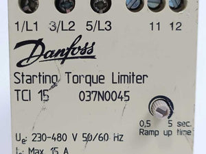 Danfoss 037N0045 TCI15 Starting Torque Limiter