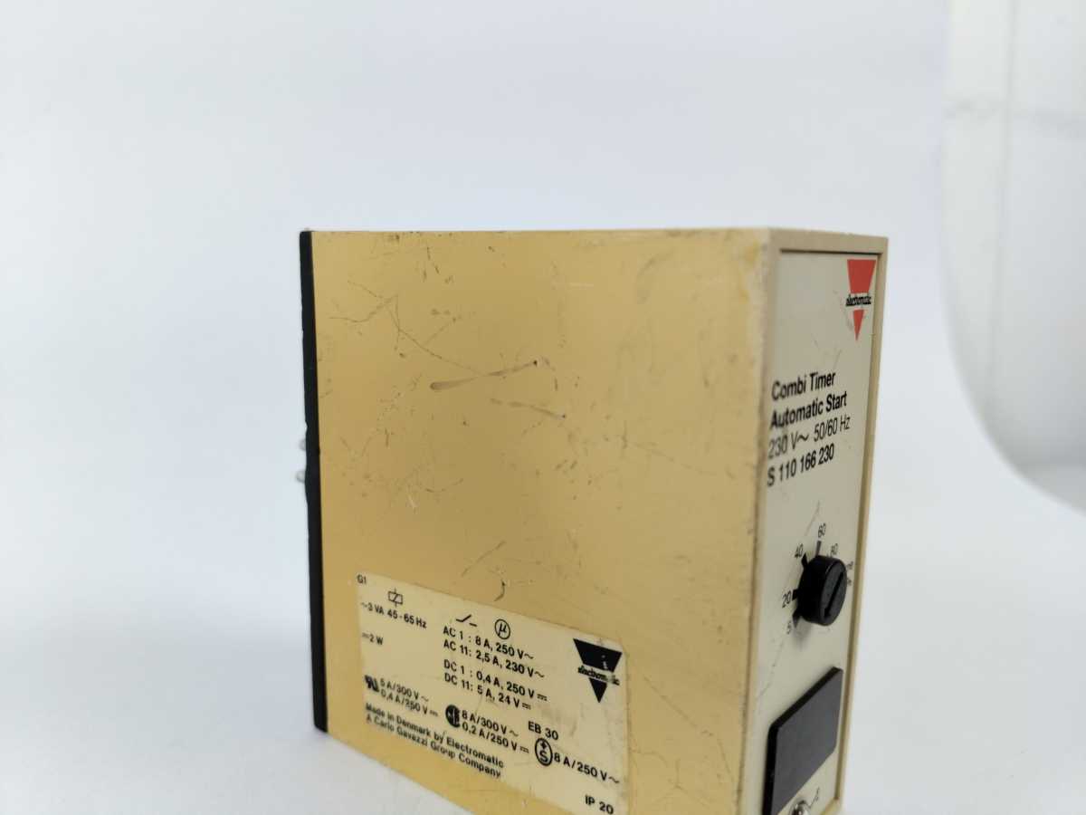 Electromatic S 110 166 230 Combi Timer Automatic Start
