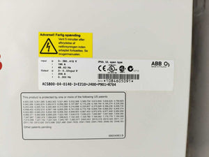ABB ACS800-04-0140-3+E210+J400+P901+R704 Driver, 1084605091