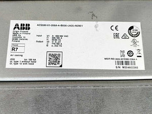 ABB ACS580-01-206A-4+B056+J425+N2901 Drives