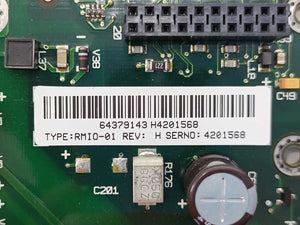 ABB RMIO-01 64337874 Power Control Board REV: H