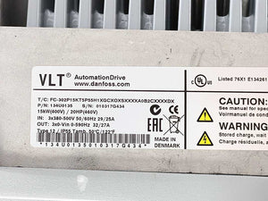 Danfoss FC-302P15KT5P55H1XGCX 134U0135 Frequency Converter 15kW