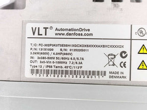 Danfoss 131X1020 AutomationDrive, FC-302FC-302P3K0T5E55H1XGCXOXSXXXXAXBXCXXXXDX