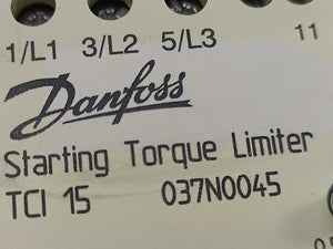 Danfoss 037N0045 TCI15 Starting Torque Limiter