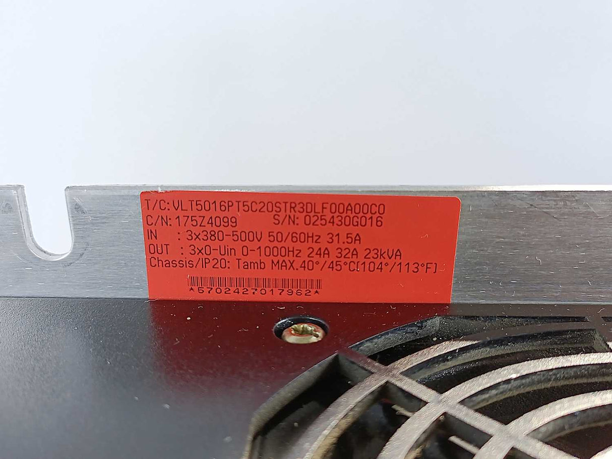 Danfoss 175Z4099 VLT 5000 Series, VLT5016PT5C20STR3DLF00A00C0
