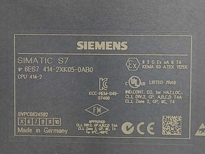 Siemens 6ES7414-2XK05-0AB0 SIMATIC S7-400 CPU