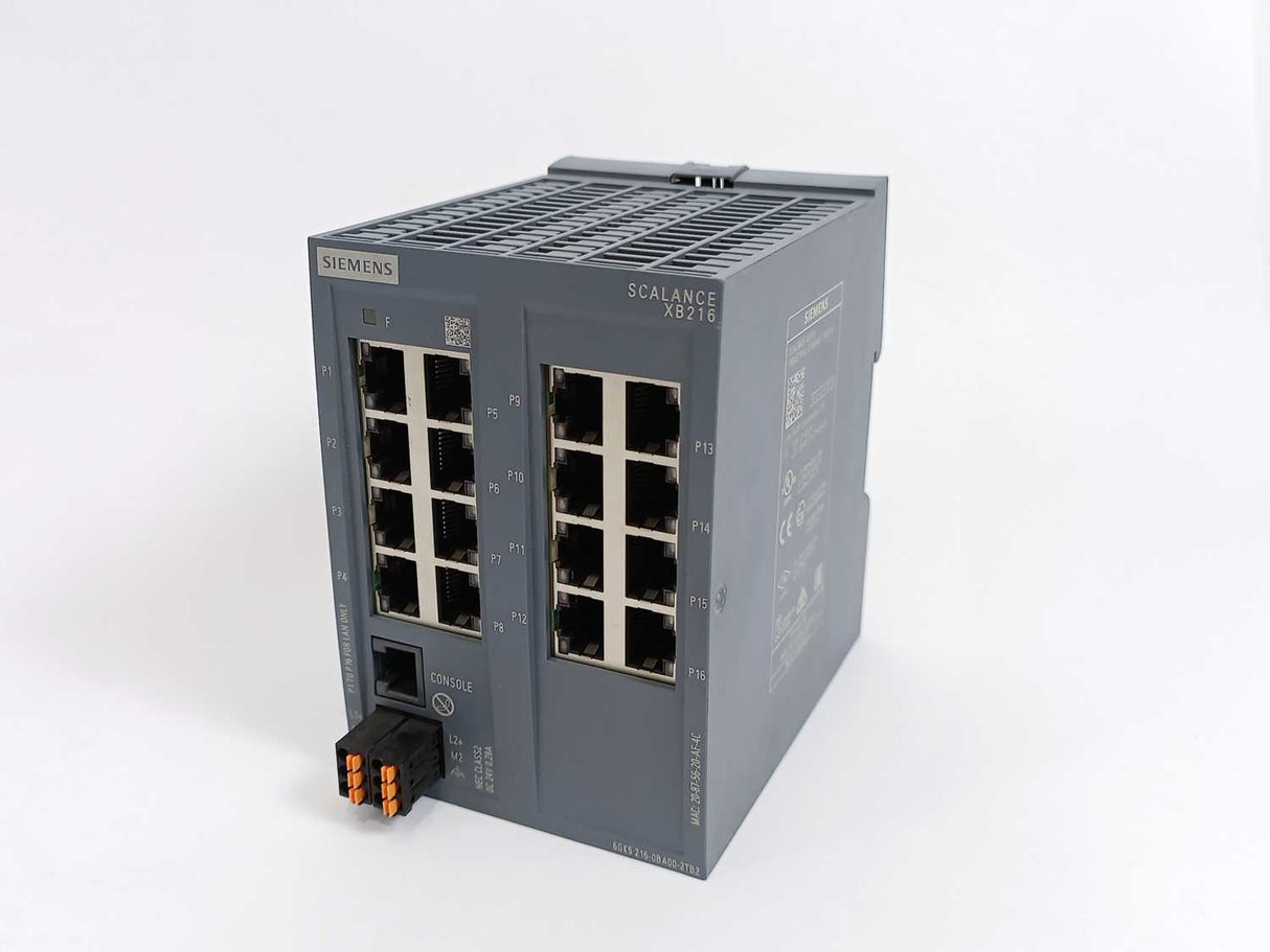 Siemens 6GK5216-0BA00-2TB2 SCALANCE XB216 Industrial Ethernet Switch
