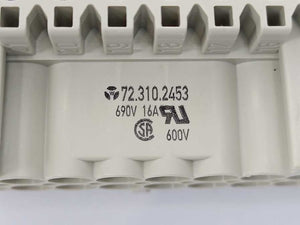 Wieland 72.310.2453.0 BAS STS 24 2,5 69 Male Insert 10 Pcs.