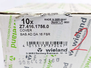 Wieland Z7.416.1756.0 BAS AD DA 16 FSR Cover 10 Pcs.
