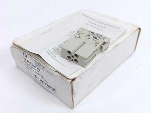 Wieland 78.203.0453.0 FLE BUF 4 2,5 40 AG Modular Inserts 10 Pcs.