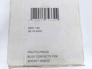 Wieland 78.203.0453.0 FLE BUF 4 2,5 40 AG Modular Inserts 10 Pcs.