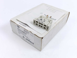 Wieland 78.213.0453.0 Modular Insert FLE STF 4 2,5 40 AG 10pcs batch