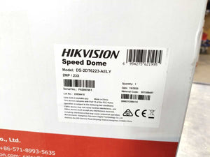 HikVision DS-2DT6223-AELY 6" 23x 2MP Anti-corrosion Network Speed Dome Camera