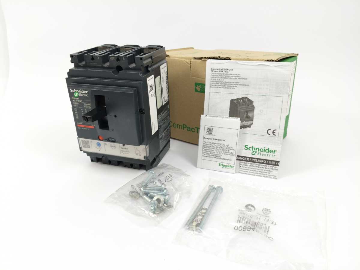 Schneider Electric LV429637 ComPact NSX100F Circuit Breaker
