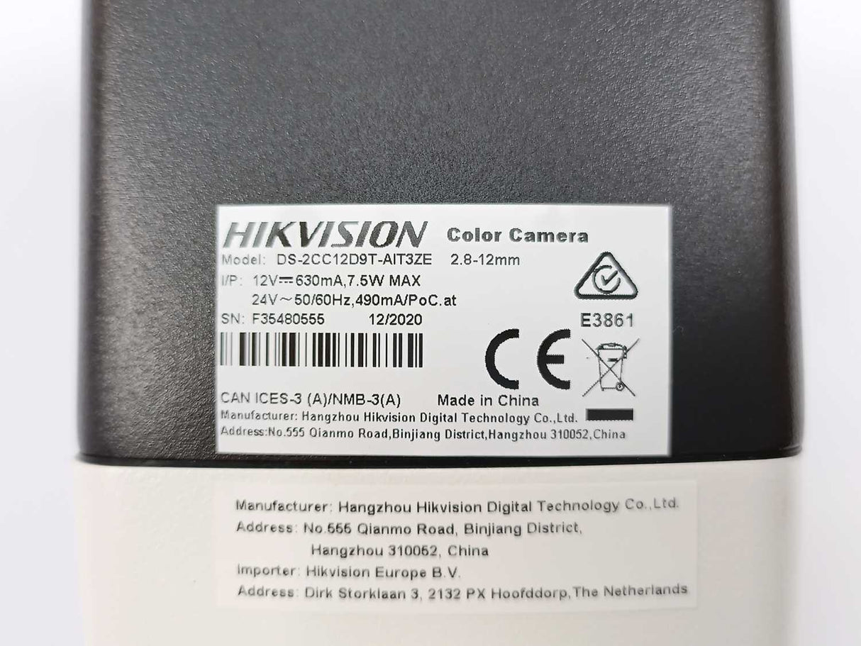 HikVision DS-2CC12D9T-AIT3ZE 2 MP PoC Motorized Varifocal Bullet Camera