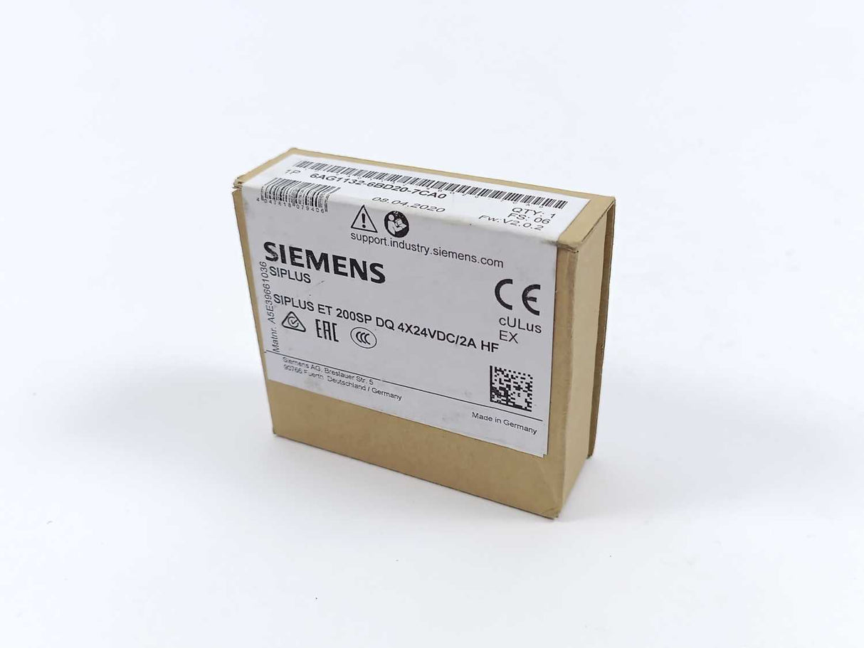 Siemens 6AG1132-6BD20-7CA0 SIPLUS ET 200SP DQ 4X24VDC/2A HF