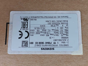 Siemens 1FK2104-4AF10-2SA0-Z Electric Motor-Inverter Duty i:20