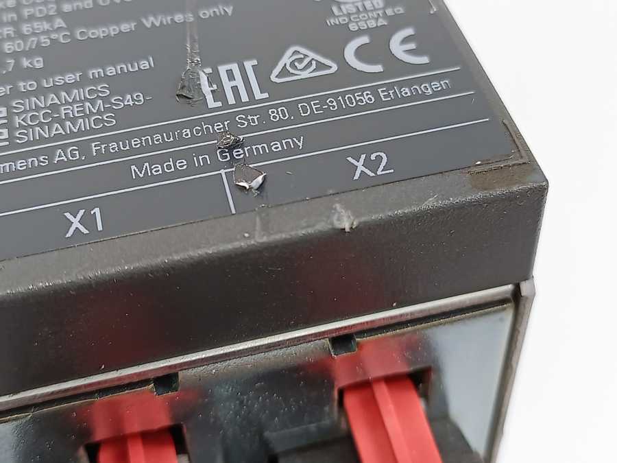 Siemens 6SL3120-2TE21-8AD0 SIMATICS Double Motor Module